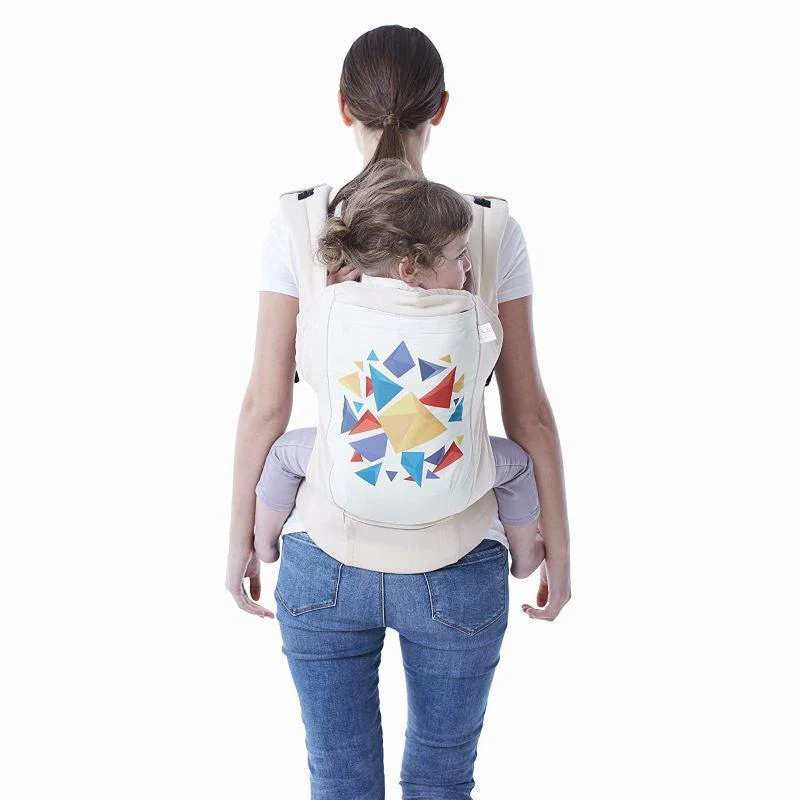 Hug Me Elite Baby Carrier Front & Back Carrier Position, Soft Linen Fabric, Wide Strap With Cap & Mobile Pocket - Image 5