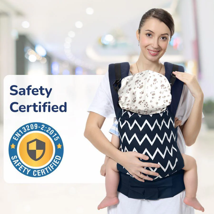 Hug Me Ergo 2-in-1 Baby Carrier with Ergonomic Support - Image 11