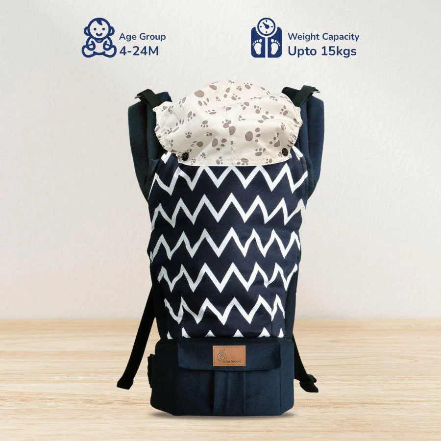 Hug Me Ergo 2-in-1 Baby Carrier with Ergonomic Support - Image 12
