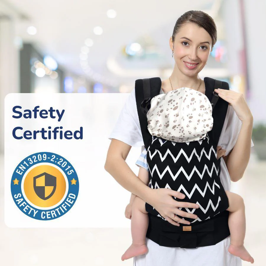 Hug Me Ergo 2-in-1 Baby Carrier with Ergonomic Support - Image 5