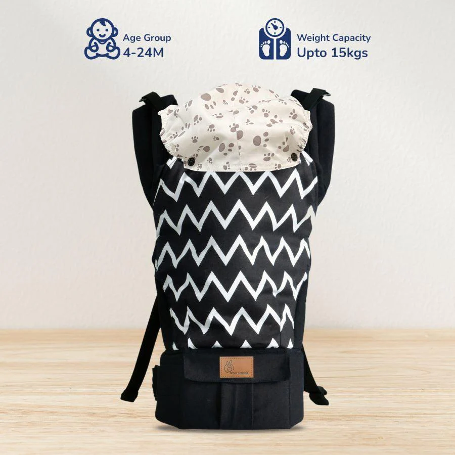 Hug Me Ergo 2-in-1 Baby Carrier with Ergonomic Support - Image 6