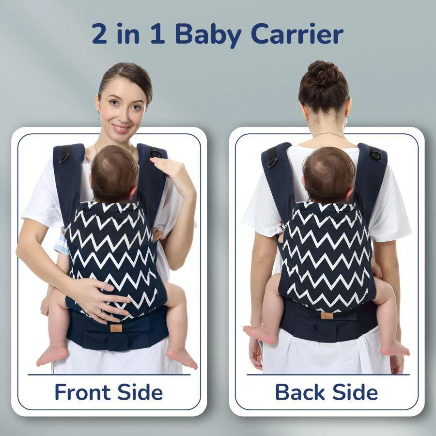 Hug Me Ergo 2-in-1 Baby Carrier with Ergonomic Support - Image 9