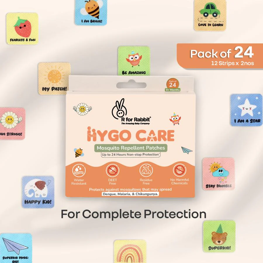 Hygo Care Mosquito Repellent Patches - Non-Toxic & DEET-Free Protection for Babies & Toddlers - Image 8