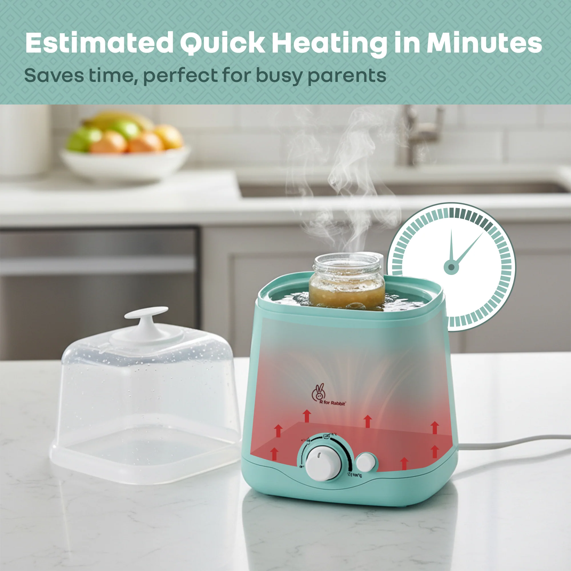 Hygo Smart 3-in-1 Bottle Warmer for Milk, Food & Bottle Sterilization - Image 4