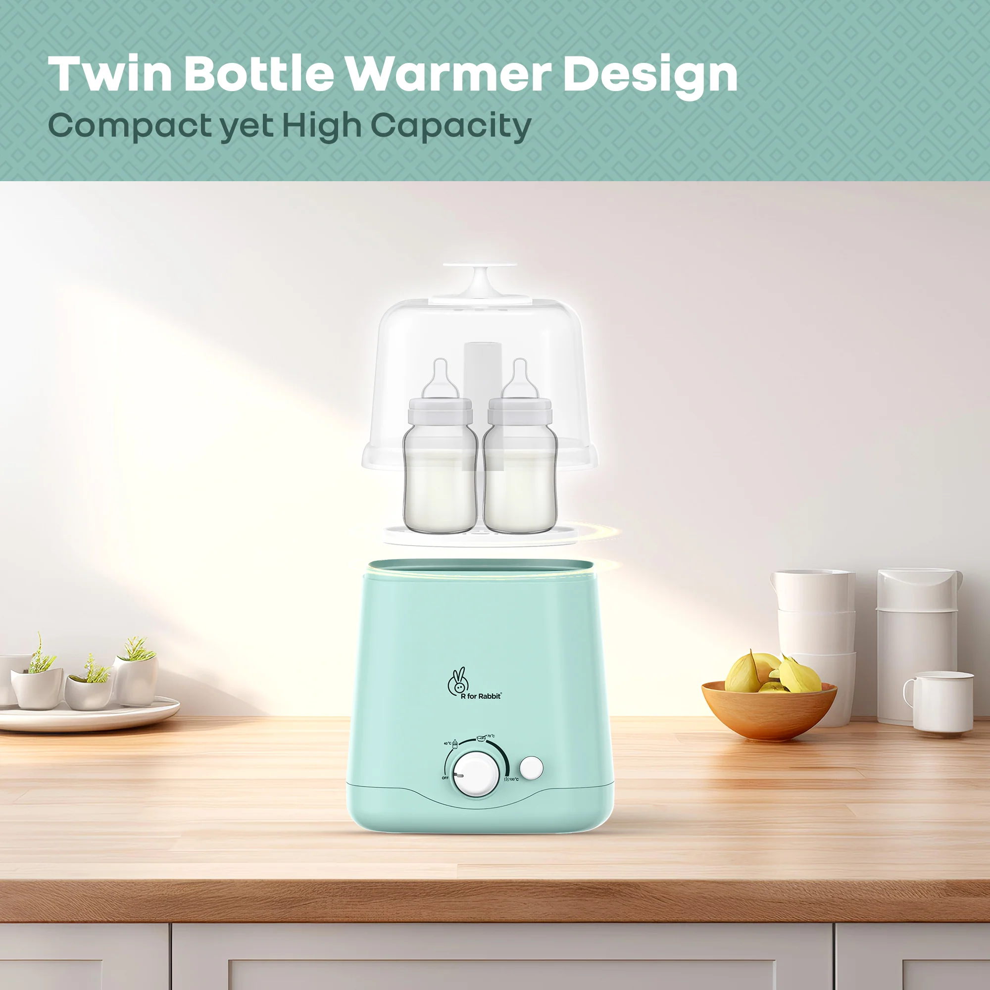 Hygo Smart 3-in-1 Bottle Warmer for Milk, Food & Bottle Sterilization - Image 7