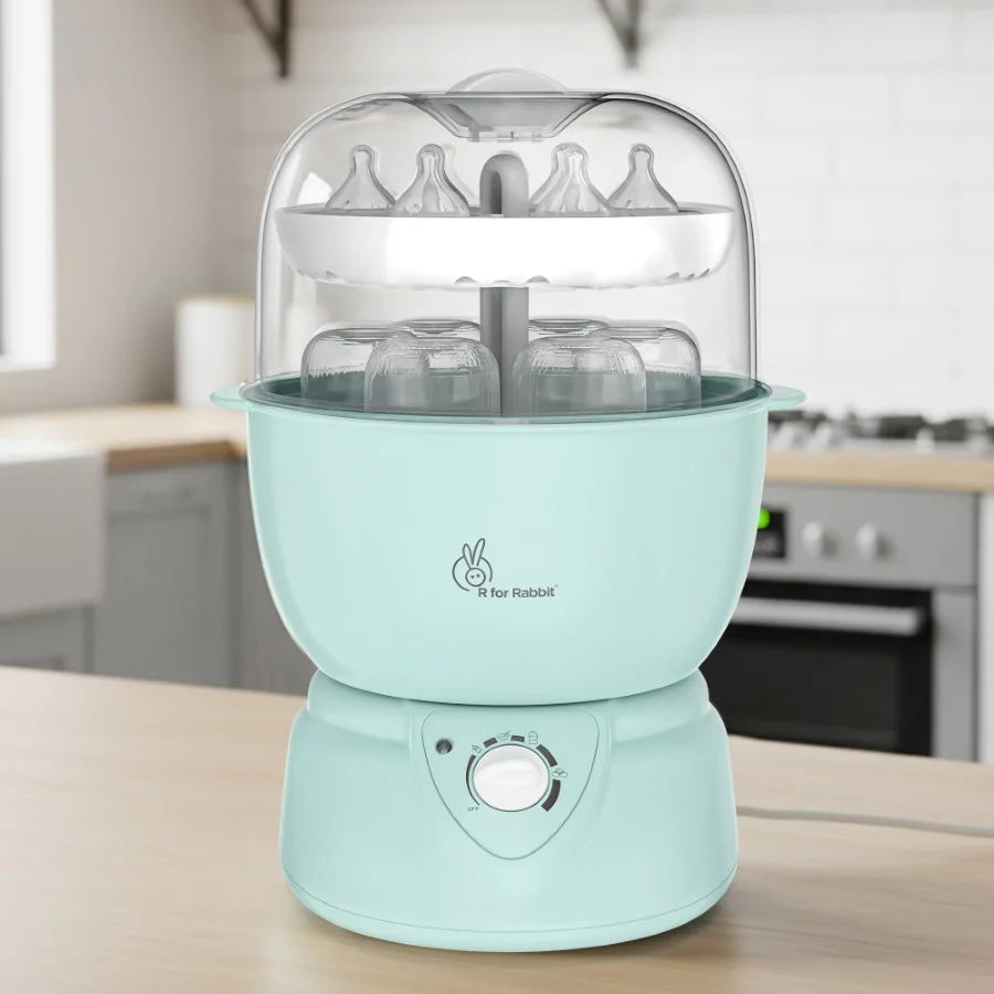 Hygo Smart 5-in-1 All-in-One Sterilizer for Bottles, Milk, Baby Food, Eggs & Juices