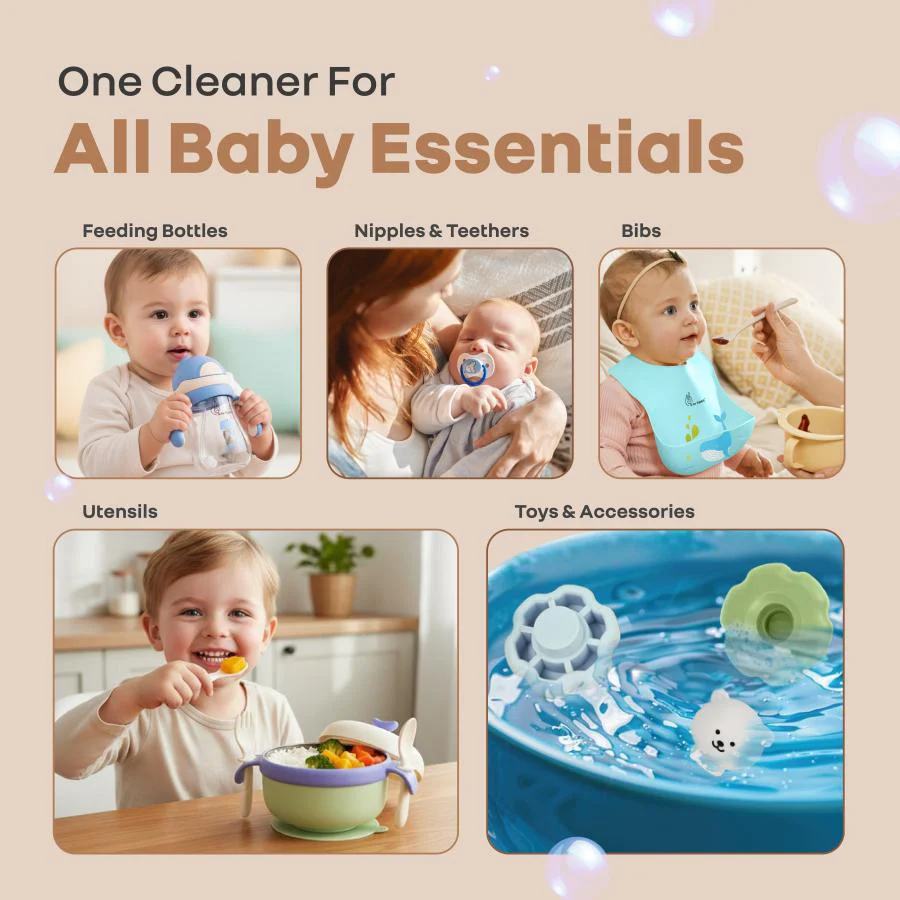 Hygo Care Baby Liquid Bottle Cleaner - Safe for Feeding Bottles, Toys & Accessories - Image 13