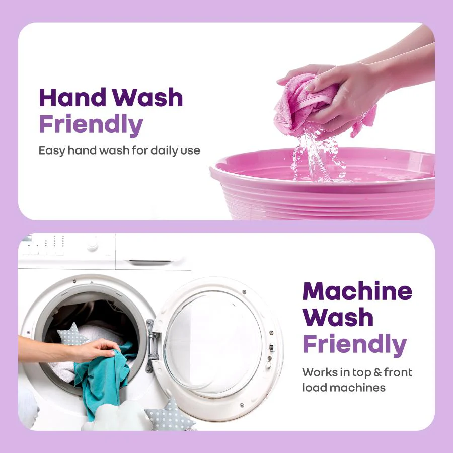Hygo Care Baby Liquid Detergent for Hand & Machine Wash - Gentle, Bio-Enzyme Formula for Newborn Clothes - Image 5