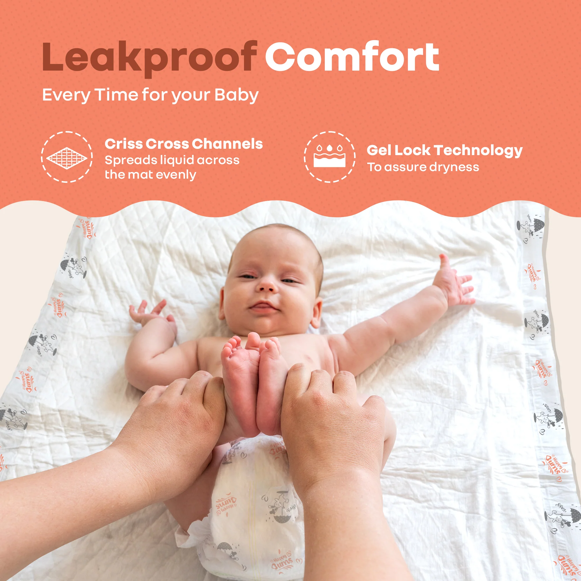 HygoMat – Soft, Anti-Bacterial & Leak-Proof Disposable Hygiene Mat for Babies - Image 14