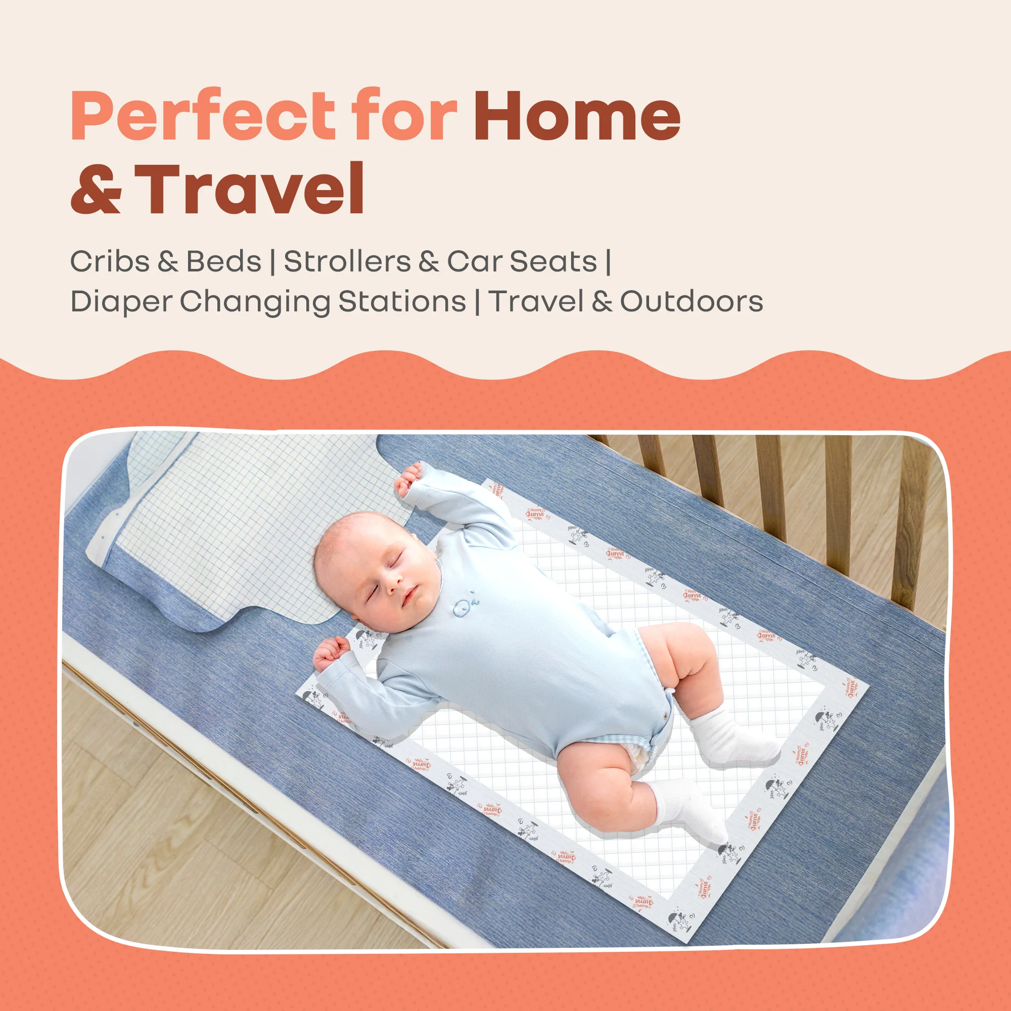 HygoMat – Soft, Anti-Bacterial & Leak-Proof Disposable Hygiene Mat for Babies - Image 3
