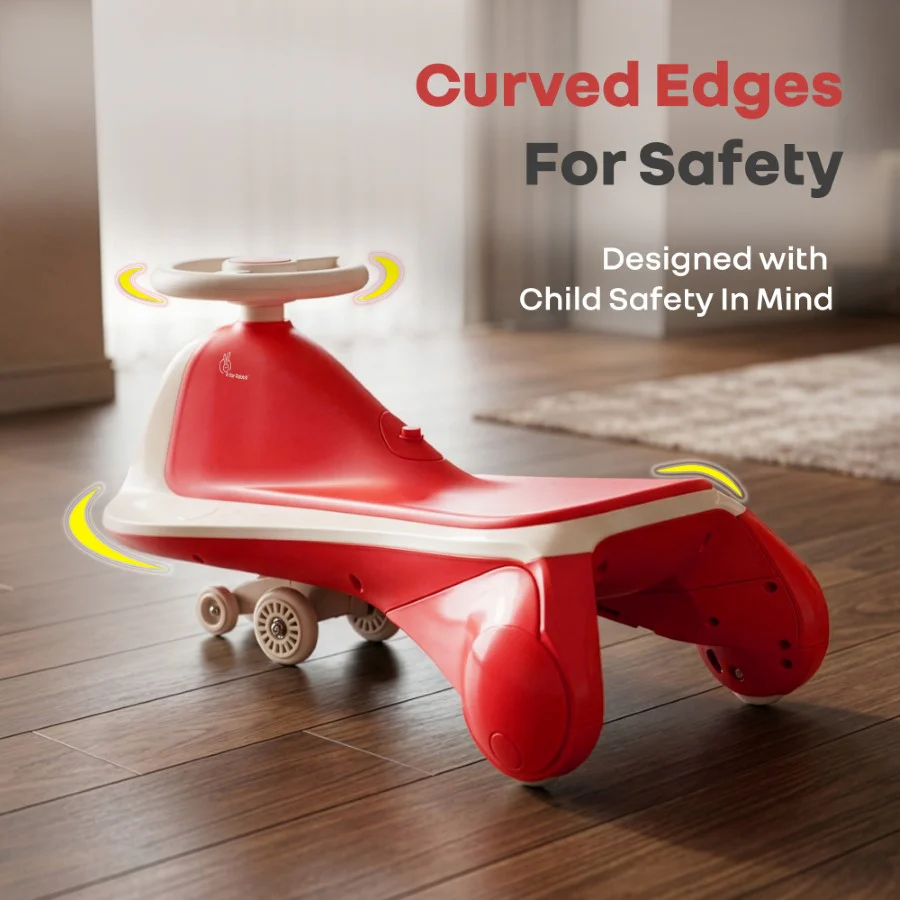 Iya Iya Sportz Ace Swing Car for Kids with BIS Certified Safety, ABEC 7 Bearings, Stable Triangular Structure & Ergonomic Steering (3+ Years) - Image 12
