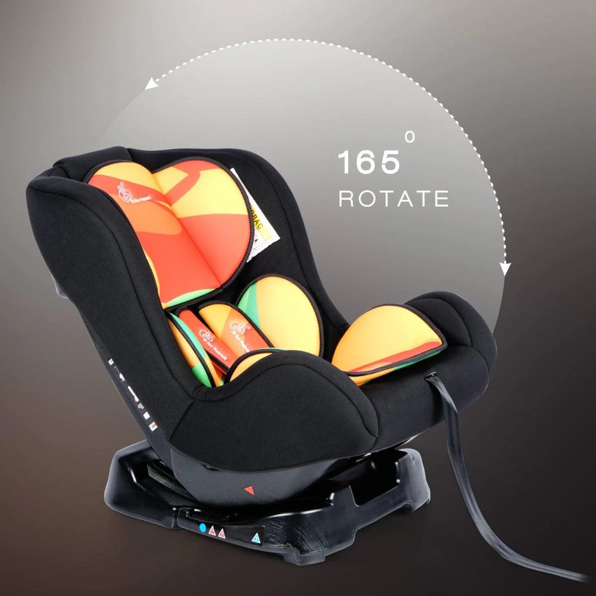 Jack N Jill Baby Car Seat For 0 To 5 Years - Colorful - Image 8