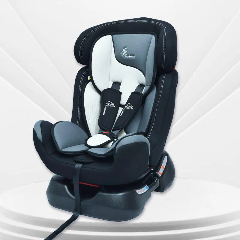 Jack N Jill Grand Baby Car Seat For 0 To 7 Years With Recline And Harness - Black Multi - Image 2