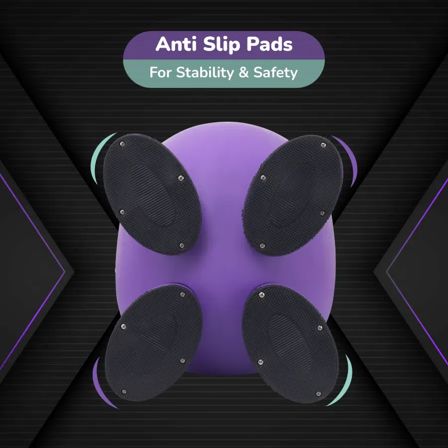 Jelly Bean Fab 2 in 1 Multipurpose Kids Chair and Meal Chair - Purple Green - Image 6