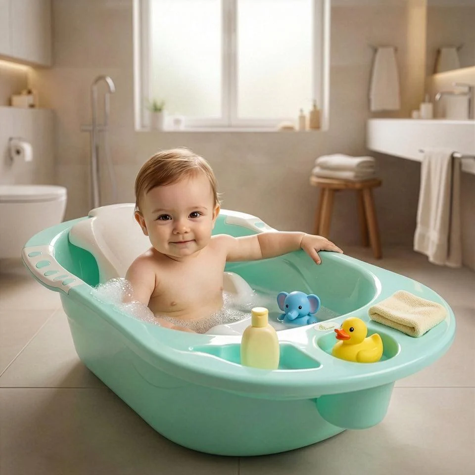 Kiddie Kingdom Splash Bath Tub With Seat Sling - Image 8