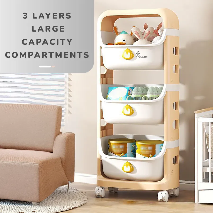 Kiddo Korner Frosty Storage Basket For Kids Lightweight Storage Organizer - Image 4