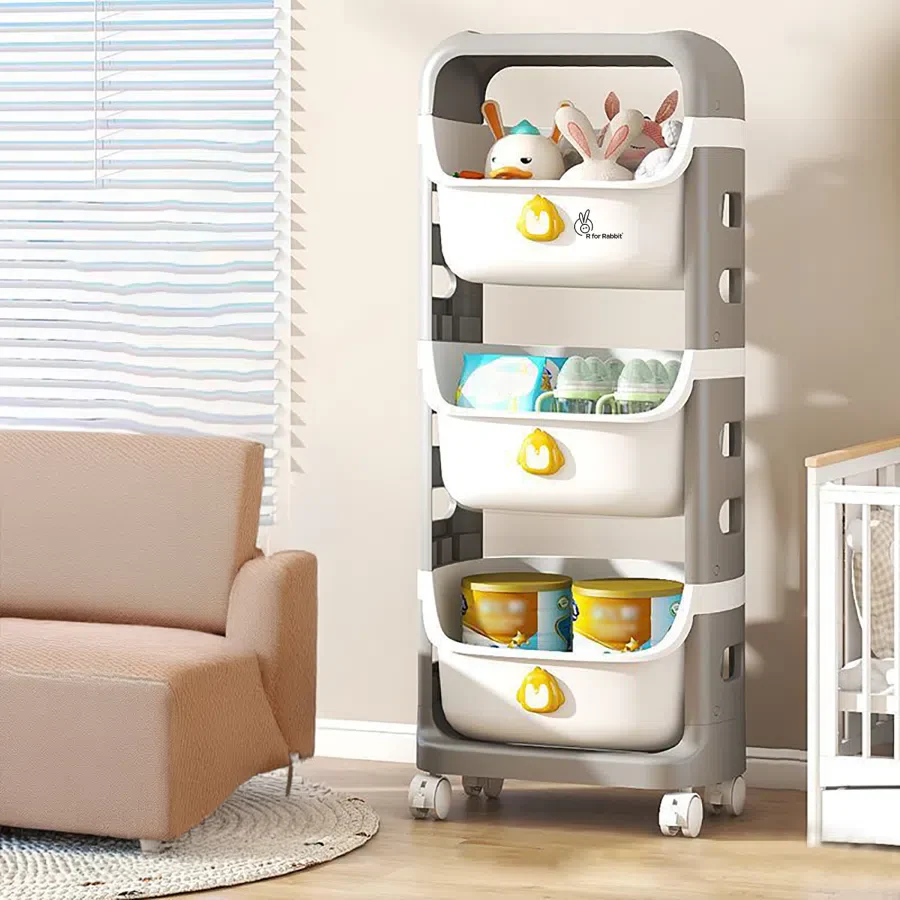 Kiddo Korner Frosty Storage Basket For Kids Lightweight Storage Organizer - Image 8