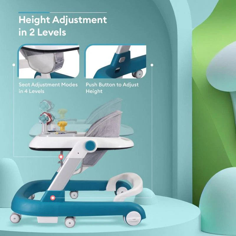 Little Feet Walker - Detachable Toy Bar With Music & Light - Blue - Image 4