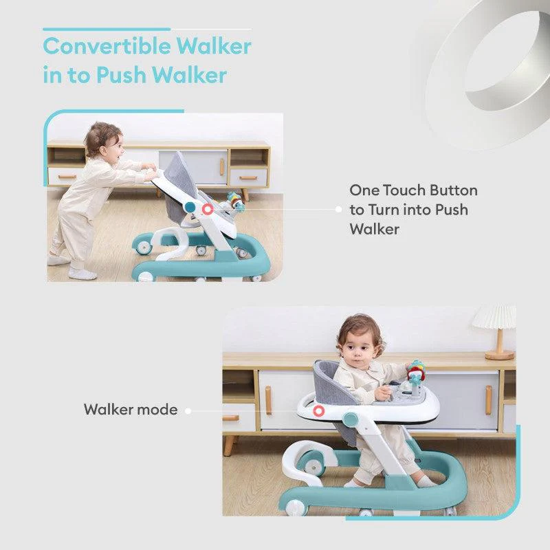 Little Feet Walker - Detachable Toy Bar With Music & Light - Green - Image 3