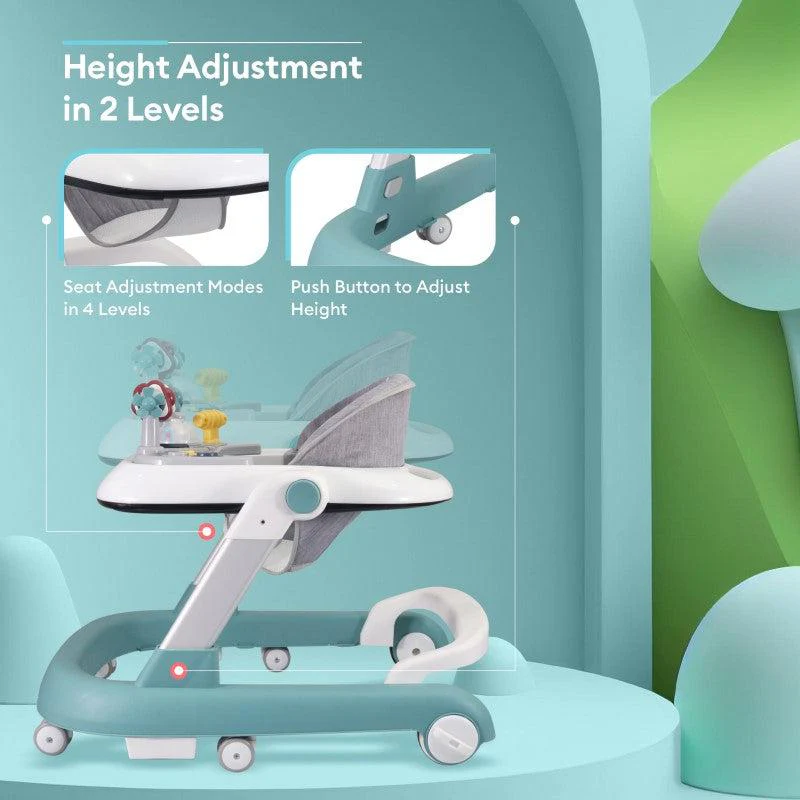 Little Feet Walker - Detachable Toy Bar With Music & Light - Green - Image 4