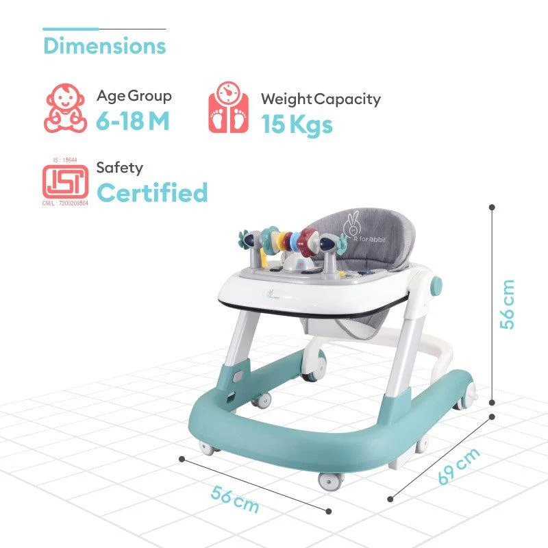 Little Feet Walker - Detachable Toy Bar With Music & Light - Green - Image 9
