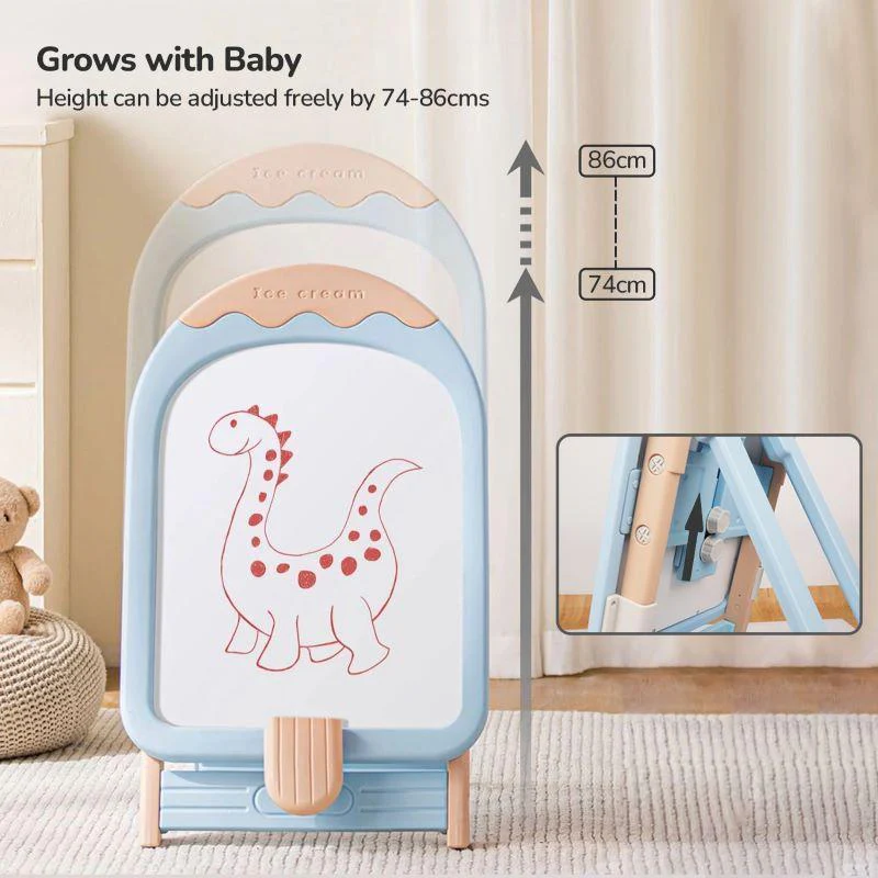 Little Genius Candy Duo - Set of Kids Activity Board & Chair - Image 3