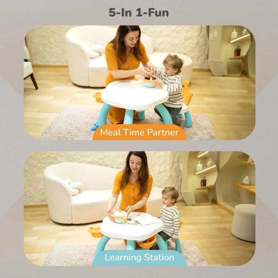 Little Genius Regal Kids Study Table With Chair - Image 3