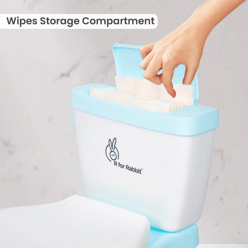 Little GrownUp Potty Seat - White Green - Image 3