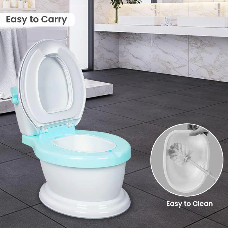 Little GrownUp Potty Seat - White Green - Image 7