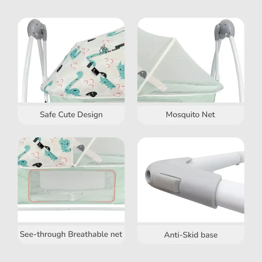 Lullabies Plus Auto Swing Baby Cradle - Image 17