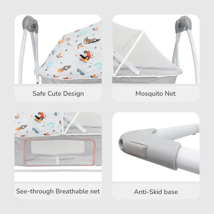 Lullabies Plus Auto Swing Baby Cradle - Image 7