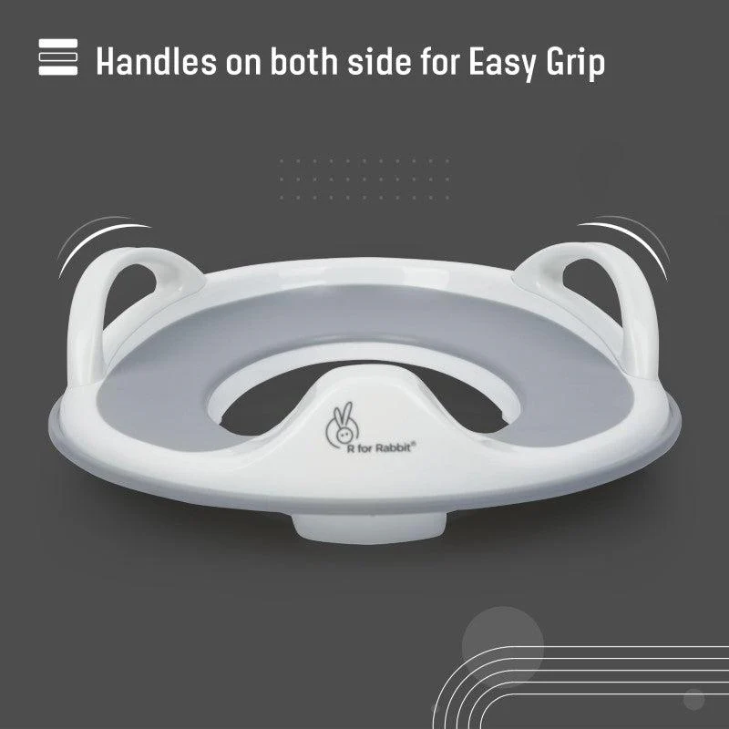 Minimo Toilet Seats Happy and Comfy Potty Training Seat for Baby - Grey - Image 5