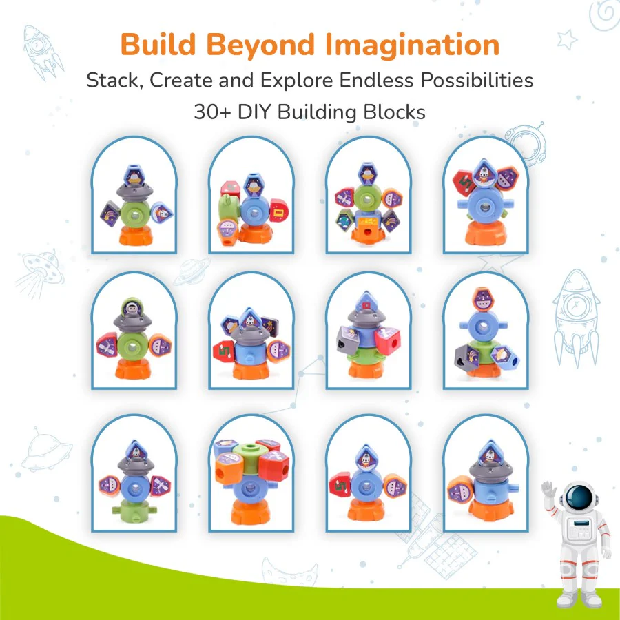 Orapple Astro Multi-Functional Shape Sorter Toy for Kids - Image 5