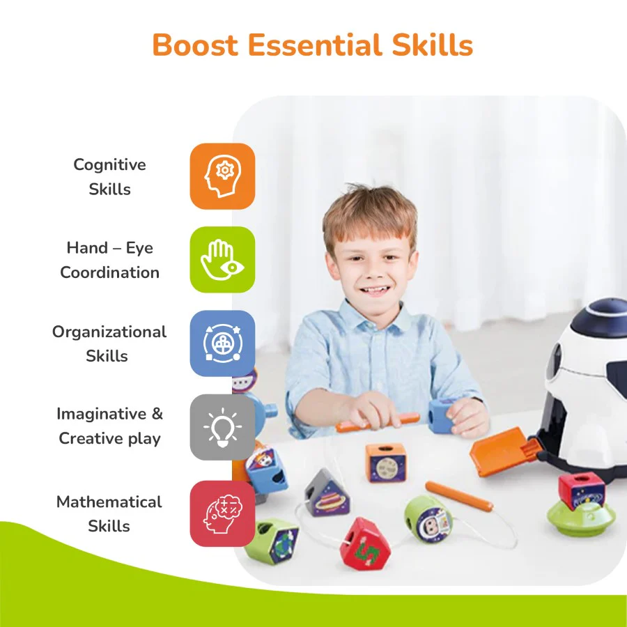 Orapple Astro Multi-Functional Shape Sorter Toy for Kids - Image 7