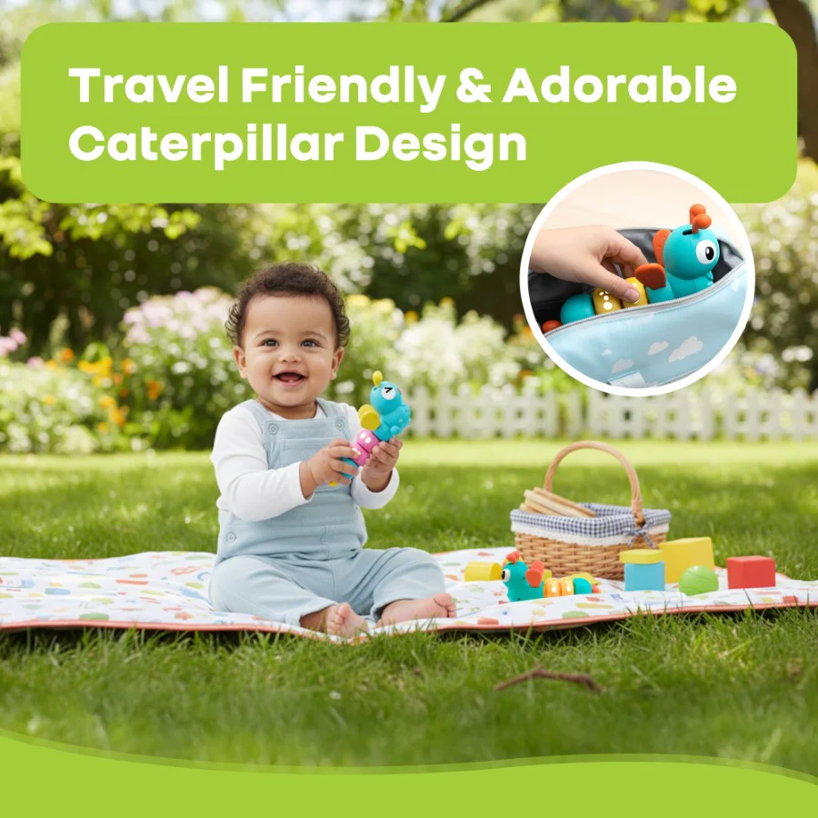 Orapple Caterpillar - Fun Wind-Up Crawling Toy for Kids (Pack of 2) - Image 7