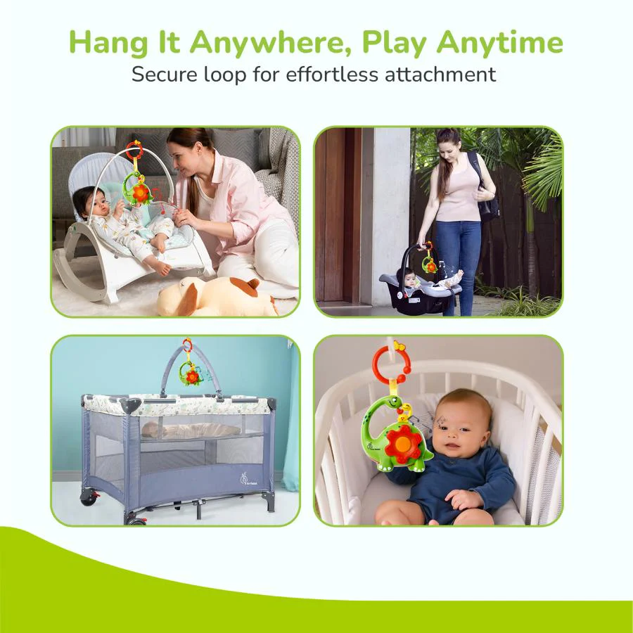Orapple Dino Tune – Fun & Safe Musical Hanging Toy for Kids - Image 10