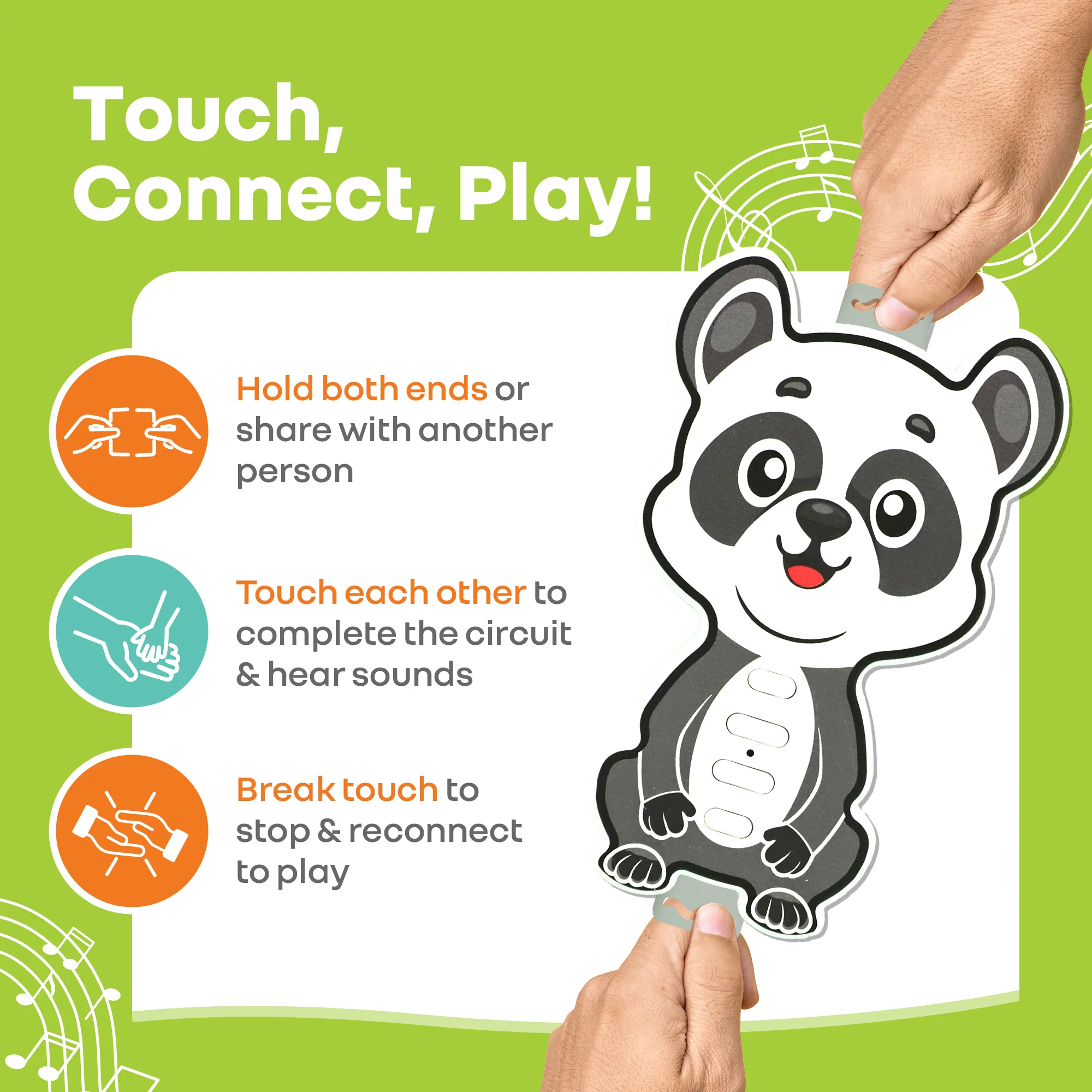 Orapple Tap N Play Musical Learning Toy with 4 Fun Modes Toy for Kids 2+ Years - Image 10