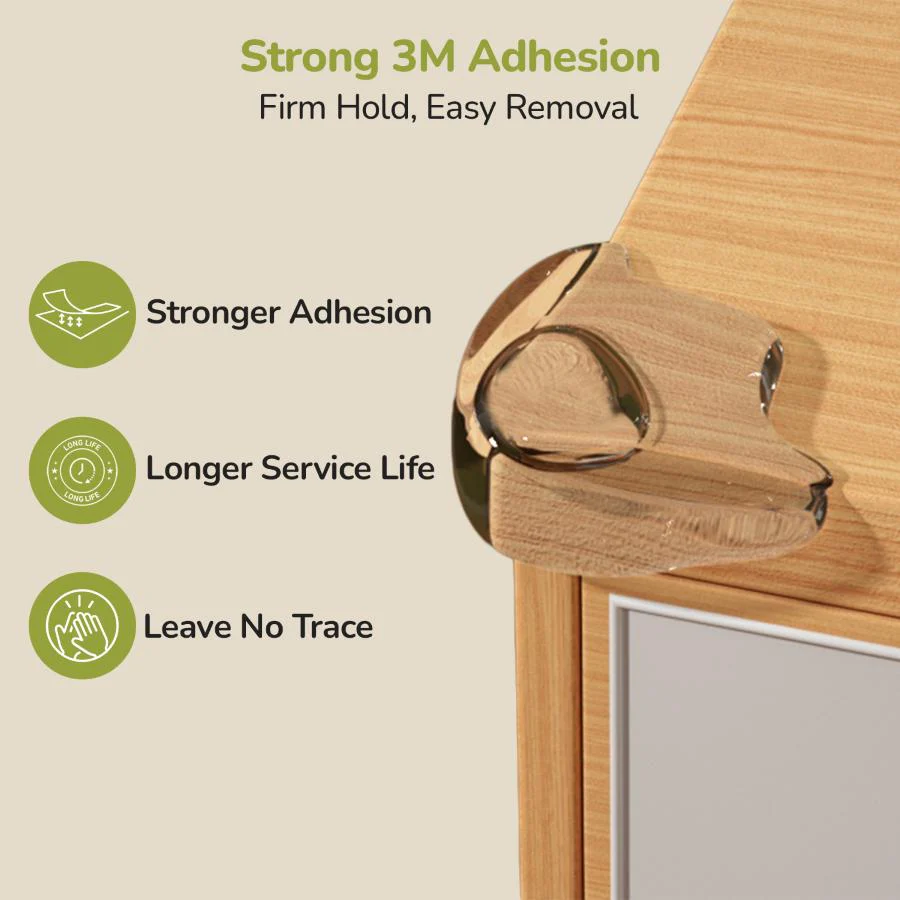 Protector Plus Corner Cushion Guard BPA-Free Baby Safety Corners - Image 3