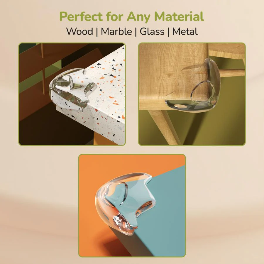 Protector Plus Corner Cushion Guard BPA-Free Baby Safety Corners - Image 4