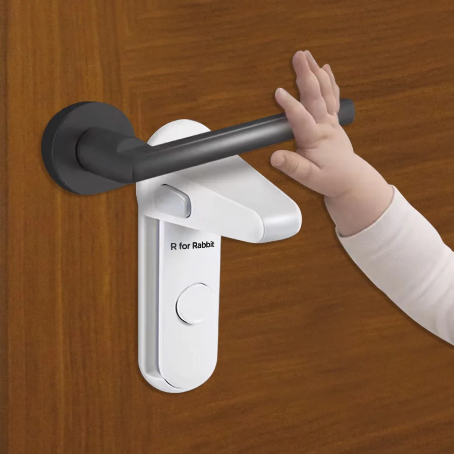 Protector Plus Door Handle Stopper – Child Safety Lock for Door Levers