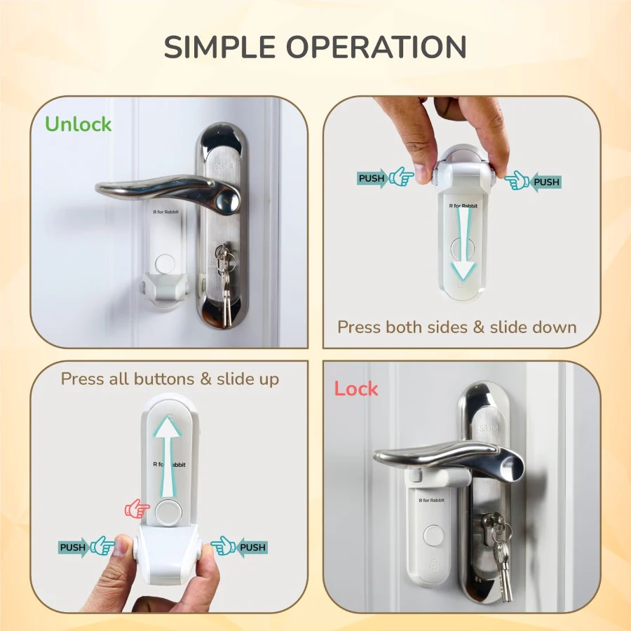 Protector Plus Door Handle Stopper – Child Safety Lock for Door Levers - Image 4