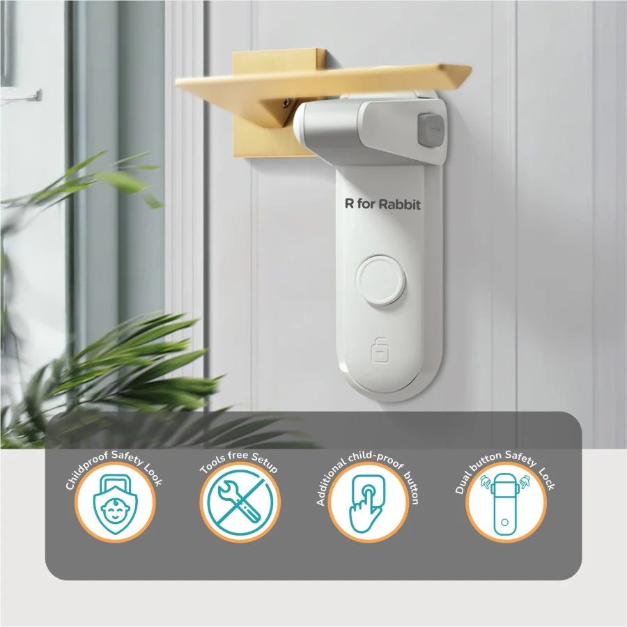 Protector Plus Door Handle Stopper – Child Safety Lock for Door Levers - Image 5