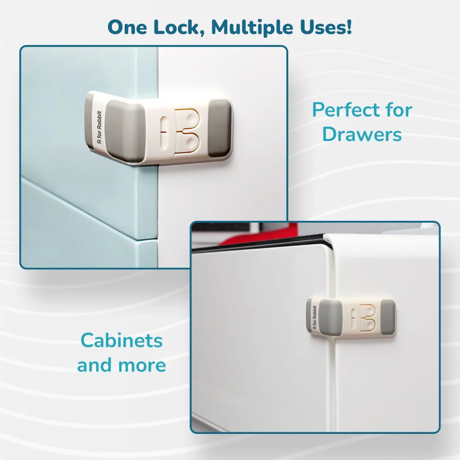 Protector Plus Drawer Locker Baby Safety Lock for Drawers - Image 6