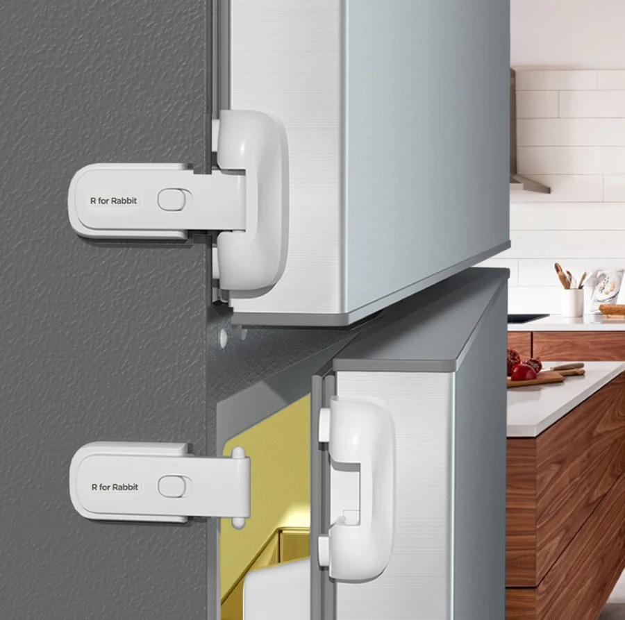 Protector Plus Fridge Locker Baby Safety Fridge Lock with 3M Adhesive - Image 9