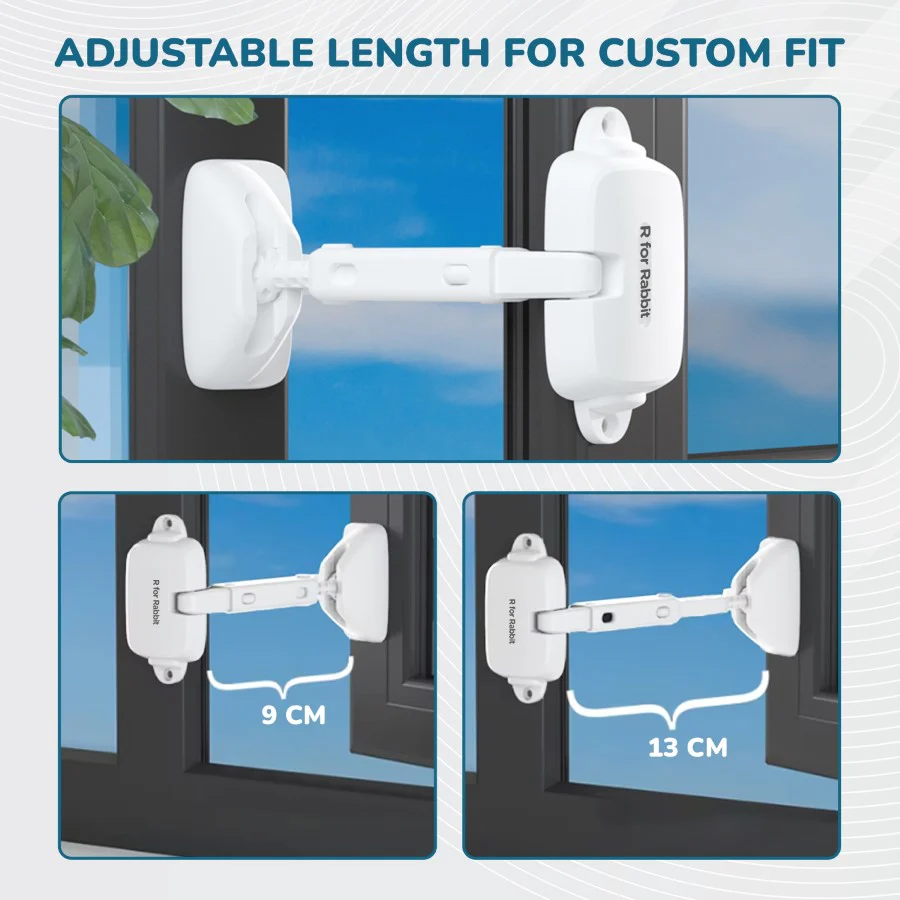 Protector Plus Window Locker Adjustable Baby Safety Window Lock - Image 14