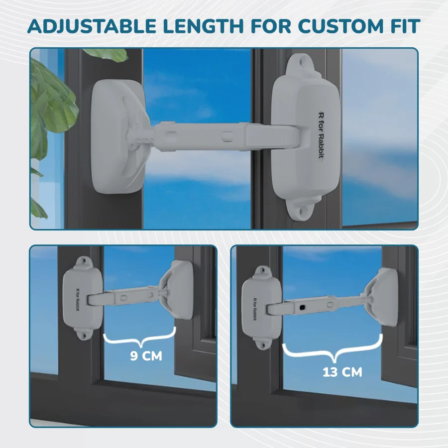 Protector Plus Window Locker Adjustable Baby Safety Window Lock - Image 7