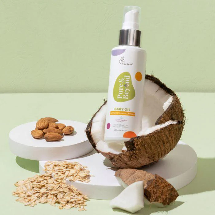 Pure & Beyond Cold Pressed Almond & Coconut Oil for Hair & Massage - Image 8