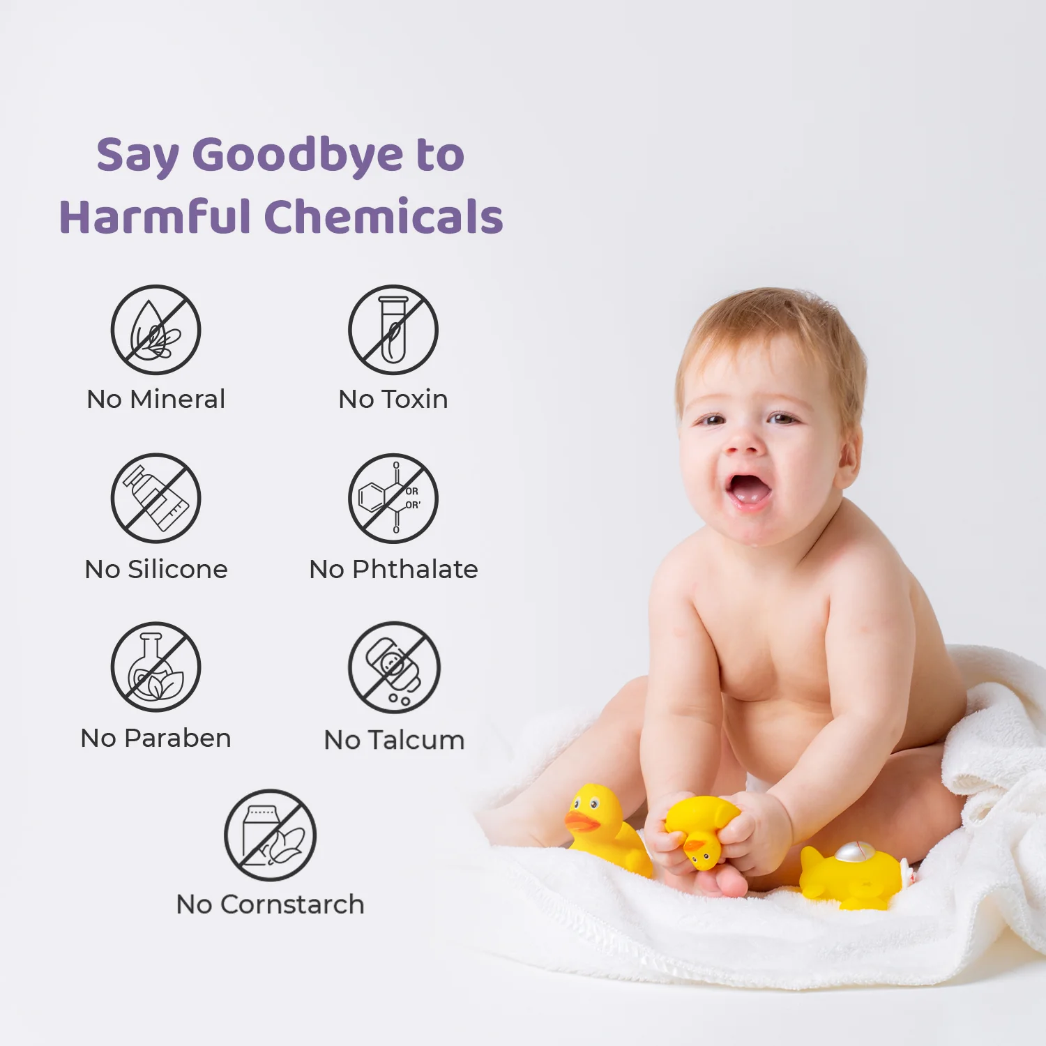 Pure & Beyond Baby Powder 0% Corn Starch & Talc - Image 11