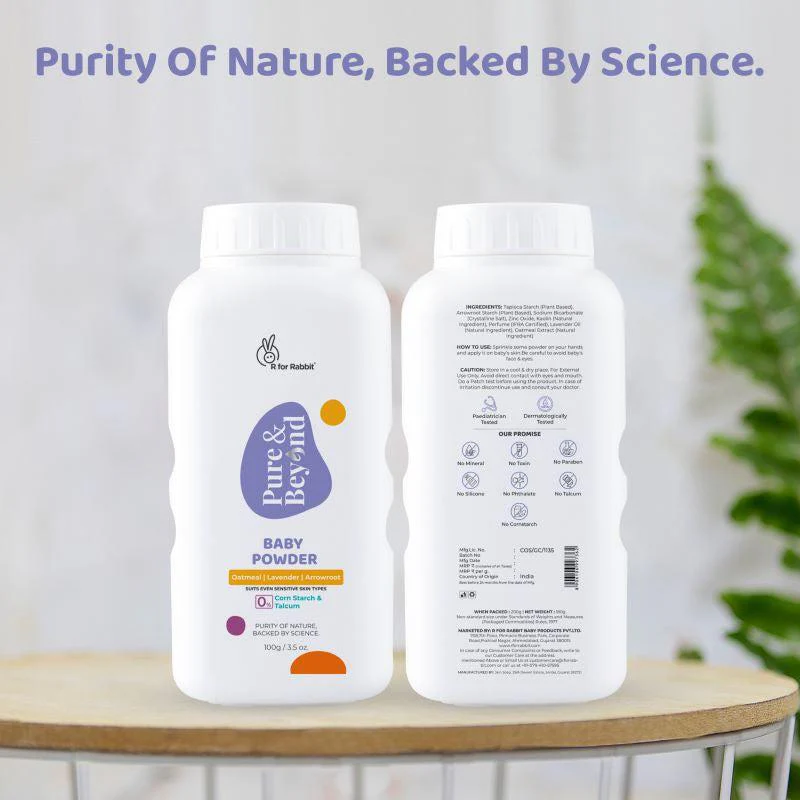 Pure & Beyond Baby Powder 0% Corn Starch & Talc - Image 7