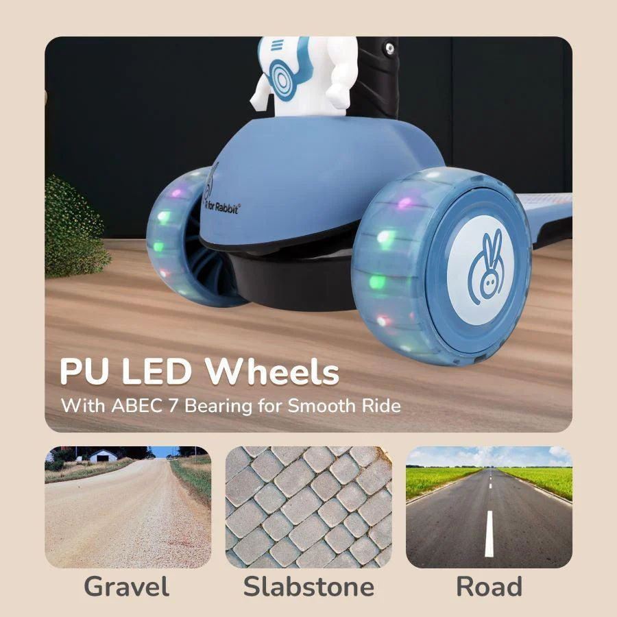 Road Runner Astro Scooter For Kids With PU LED Wheels - Image 11